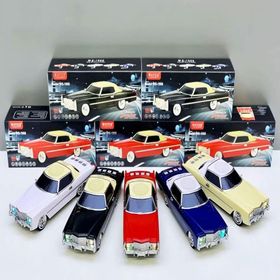Ultratekno 1966 Cadillac Model Retro Araba Siyah Bluetooth Hoparlör