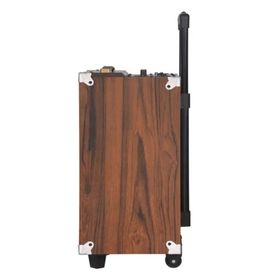 Ultratekno B-Q12 50 W Süper Bass Valiz Kablosuz Mikrofonlu Bluetooth Hoparlör