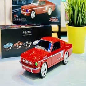 Ultratekno Ford Mustang GT 1967 Model 10 W Kırmızı Bluetooth Hoparlör