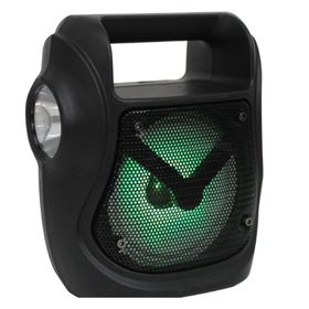 Ultratekno GTS 1535 Işıklı 4 inç Taşınabilir 5 W Siyah Bluetooth Hoparlör