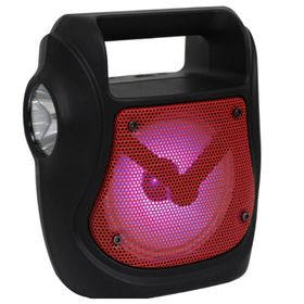 Ultratekno GTS 1535 Işıklı 4 inç Taşınabilir 5 W Siyah Bluetooth Hoparlör