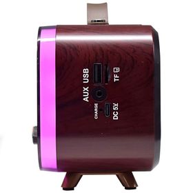 Ultratekno M-1315BT Retro Radyo Şarjlı 3 Band Koyu Gri Bluetooth Hoparlör