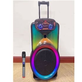 Ultratekno NDR Y-12 Full RGB Panel 40 W Taşınabilir Büyük Boy Mikrofonlu Bluetooth Hoparlör