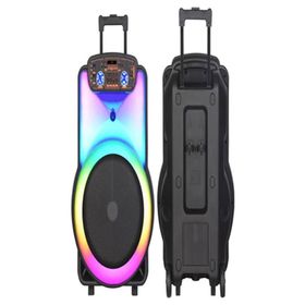 Ultratekno NDR Y-12 Full RGB Panel 40 W Taşınabilir Büyük Boy Mikrofonlu Bluetooth Hoparlör