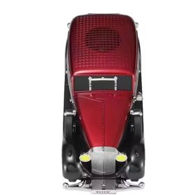 Ultratekno WS-1934 Pontiac Sedan Diecast Araba Siyah Kırmızı Bluetooth Hoparlör