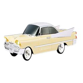 Ultratekno WS-1965BT Dodge 59 Model Retro Araba Bej Bluetooth Hoparlör