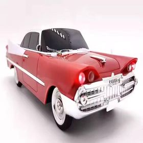 Ultratekno WS-1965BT Dodge 59 Model Retro Araba Kırmızı Bluetooth Hoparlör