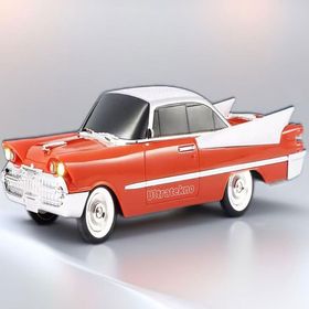 Ultratekno WS-1965BT Dodge 59 Model Retro Araba Turuncu Bluetooth Hoparlör