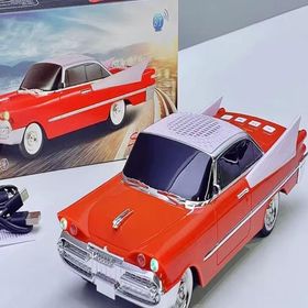 Ultratekno WS-1965BT Dodge 59 Model Retro Araba Turuncu Bluetooth Hoparlör