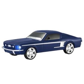 Ultratekno WS-1967BT Ford Mustang GT 1967 Model 10 W FM Radyo USB TF AUX Destekli Speaker Koyu Mavi Bluetooth Hoparlör