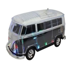 Ultratekno WS-267BT 1967 Model T1 Vosvos Minibüs Siyah Bluetooth Hoparlör