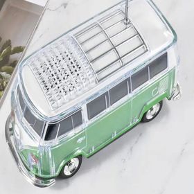 Ultratekno WS-267BT 1967 Model T1 Vosvos Minibüs Yeşil Bluetooth Hoparlör
