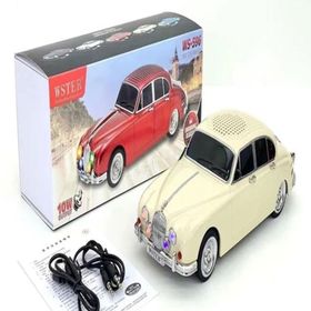 Ultratekno WS-596BT 1967 Model Jaguar Mark 2 10 W Bej Bluetooth Hoparlör