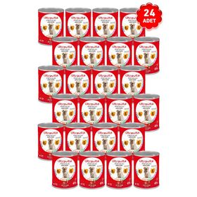 Ultravita 24x415 gr Premium Yüksek Proteinli Kuzulu Konserve Yetişkin Köpek Maması