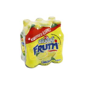 Uludağ 200 ml 6'lı Paket Frutti Limon Aromalı Maden Suyu