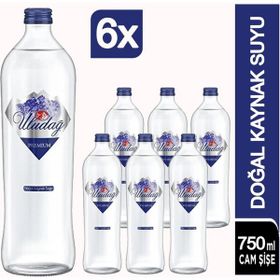 Uludağ 750 ml Premium Su (6 adet)