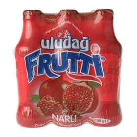 Uludağ Frutti 200 ml Narlı Soda (6 adet)