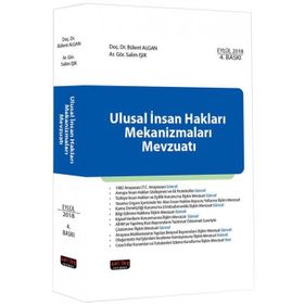 Ulusal İnsan Hakları Mekanizmaları Mevzuatı - Bülent Algan