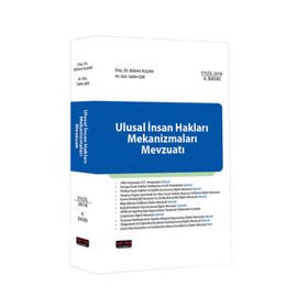 Ulusal İnsan Hakları Mekanizmaları Mevzuatı - Bülent Algan