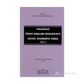 ULUSALÜSTÜ İNSAN HAKLARI HUKUKUNUN GENEL TEORISINE GIRIŞ CILT 1 - MEHMET SEMIH GEMALMAZ