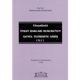 Ulusalüstü İnsan Hakları Hukukunun Genel Teorisine Giriş Cilt 2 - Mehmet Semih Gemalmaz