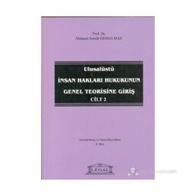 Ulusalüstü İnsan Hakları Hukukunun Genel Teorisine Giriş Cilt 2 - Mehmet Semih Gemalmaz