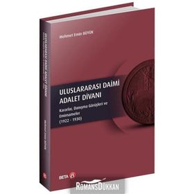 Uluslararası Daimi Adalet Divanı - Mehmet Emin Büyük