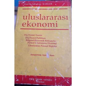 ULUSLARARASI EKONOMI - S. RIDVAN KARLUK