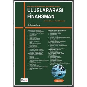 ULUSLARARASI FINANSMAN - FERUDUN KAYA