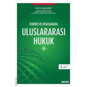 Uluslararası Hukuk 2 - Yusuf Aksar
