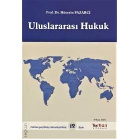 Uluslararası Hukuk Dersleri 1-Hüseyin Pazarcı