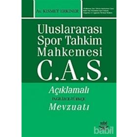 ULUSLARARASI SPOR TAHKIM MAHKEMESI C.A.S. - KISMET ERKINER
