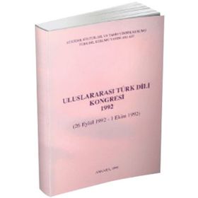 Uluslararası Türk Dili Kongresi 1992