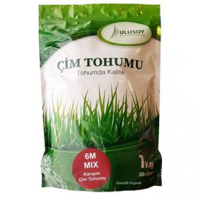 Ulusoy Tohumculuk 6 Mix 1 kg Çim Tohumu