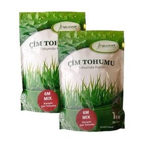 Ulusoy Tohumculuk 6 Mix 2x1 kg Çim Tohumu