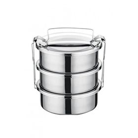 Ulutaş 16x8 cm 3 Katlı Isıtılabilir Sefertası