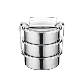 Ulutaş 16x8 cm 3 Katlı Isıtılabilir Sefertası