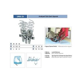 Uma 1İ014-5 25X12 mm UMA-24 Arabiyeli Üçlü Şerit Aparatı