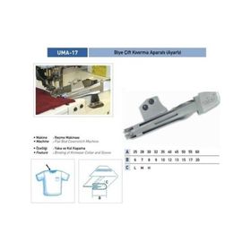 Uma A1377 28X7mm / UMA-17 Reçme Bant Ayarlı Çift Kıvırma Apara