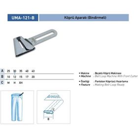 Uma UMA-121-B 43x20 mm Köprü Aparası