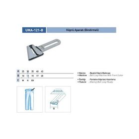 Uma UMA-121-B 43x20 mm Köprü Aparası