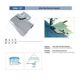 Uma UMA-137 Arka Cep Kıvırma Aparatı