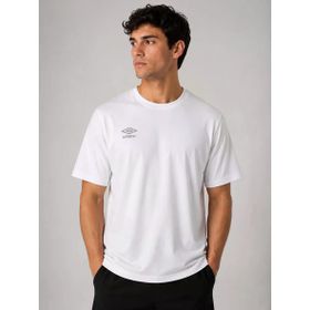 Umbro NF0150 Season Erkek Beyaz Pamuklu Spor Tişört