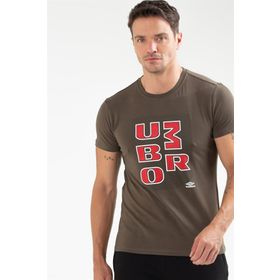 Umbro TF-0136 Haki Knut Erkek T-shirt
