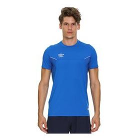Umbro TF0032-05 Mavi Drill Top Esala Erkek T-shirt