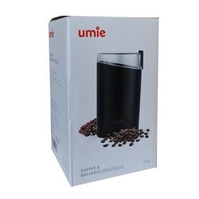 Umie KB-U50 60 gr Kapasiteli Siyah 140 W Kahve ve Baharat Öğütücü