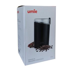 Umie KB-U50 60 gr Kapasiteli Siyah 140 W Kahve ve Baharat Öğütücü