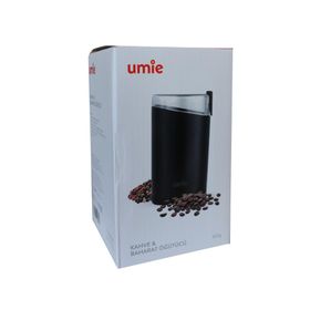 Umie KB-U50 60 gr Kapasiteli Siyah 140 W Kahve ve Baharat Öğütücü