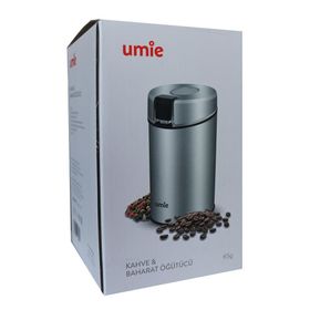 Umie KB-U52 65 gr Kapasiteli Paslanmaz Çelik 160 W Kahve ve Baharat Öğütücü