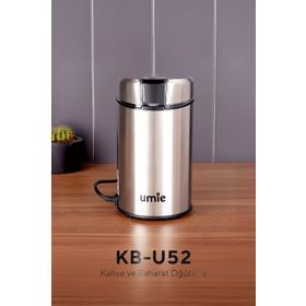 Umie KB-U52 65 gr Kapasiteli Paslanmaz Çelik 160 W Kahve ve Baharat Öğütücü